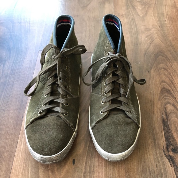 Boss Orange High Top Suede Chukka Boots - Picture 5 of 5